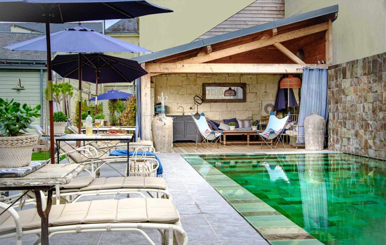 La Marine De Loire Hotel & Spa Montsoreau Dış mekan fotoğraf